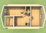 Дом каркасный 6×8 (ДК-3)