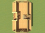 Дом из бруса 7,5×4,5 (ДБ-51)
